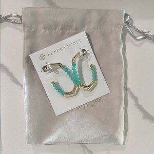 Kendra Scott Sylvia Gold Hoop Earrings